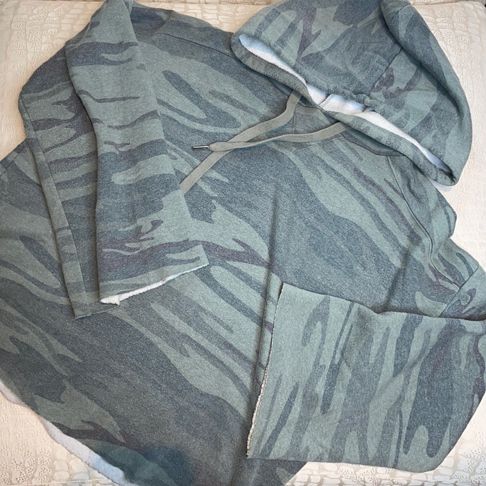 Green Z Supply Camo Hoodie